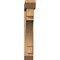 Ekena Millwork Merced Slat Smooth Bracket w/ Offset Brace, Western Red Cedar, 7 1/2"W x 46"D x 46"H BKT0806X46X46MRC06SWR - alternate 2
